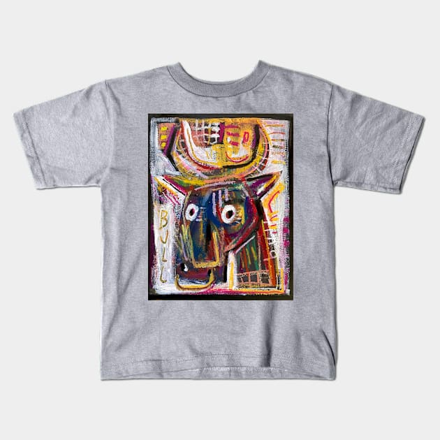 BUll Kids T-Shirt by Daria Kusto